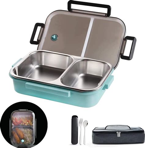 stainless steel insulated lunch box review|insulated lunch box with containers.